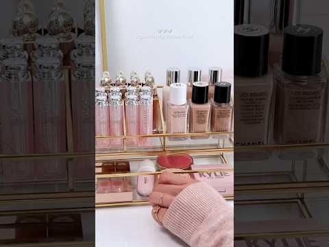 Organizing my makeup faves ✨ 🔗in description (long press) #makeup #makeupcollection