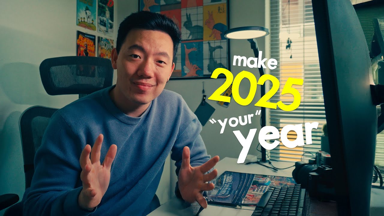 how to actually achieve your 2025 goals (from a regular person)