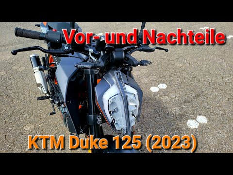 KTM DUKE 125 Advantages and Disadvantages