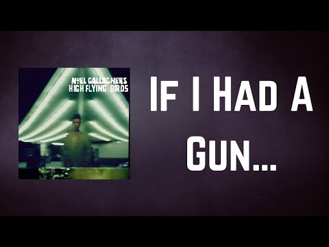Noel Gallagher's High Flying Birds - If I Had A Gun… (Lyrics)
