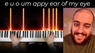Thank You For The Happiest Year Of My Life Meme on Piano