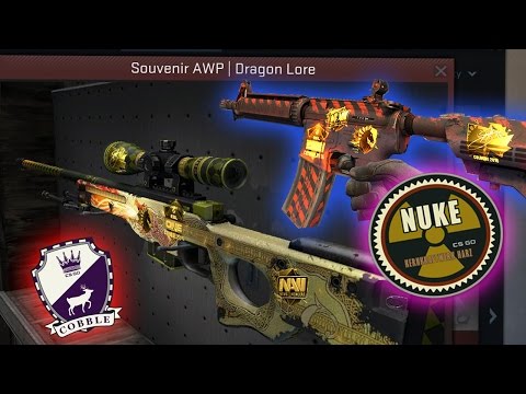 HIKO SOUVENIR LORE! (Best ESL Cologne 2016 Skins Unboxed)
