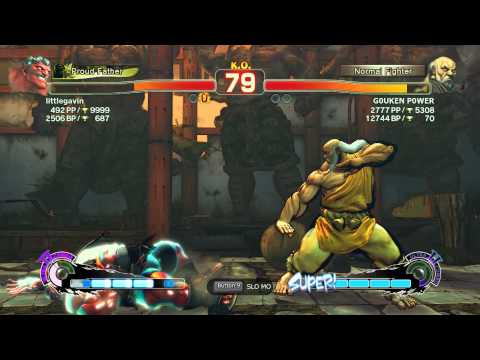 Super Street Fighter Hakan vs GOUKEN POWER