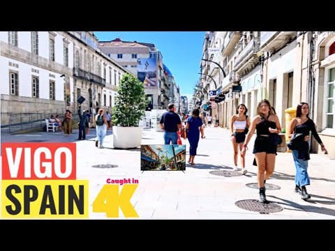 🇪🇸 Vigo Spain 4k Walking Tour | 4K 60fps (UHD) . Best places to visit in spain 2023