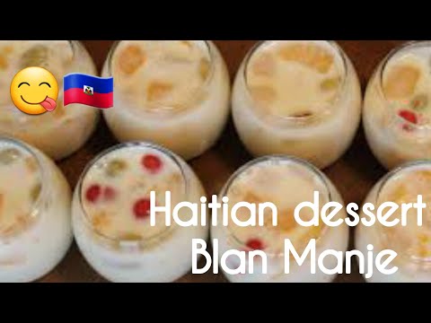Haitian Fruit Cocktail /Blan Manje 🤤😋🇭🇹