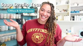 My Official Shop Tour | Soap & Cosmetics Office/Warehouse