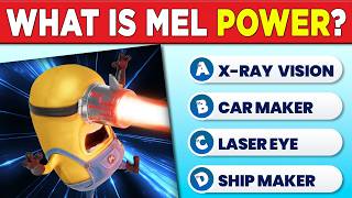 Guess The Despicable Me 4 Character | Can You Find The Odd | Despicable Me 4 Quiz | Quiz Universe