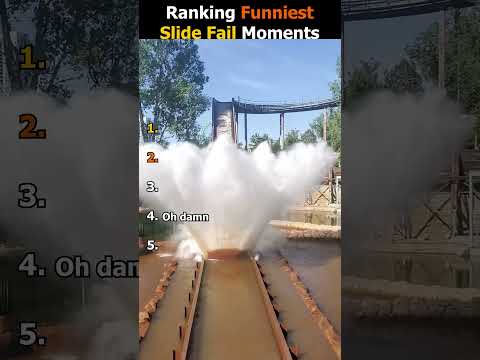 Funniest water slides moments #shorts