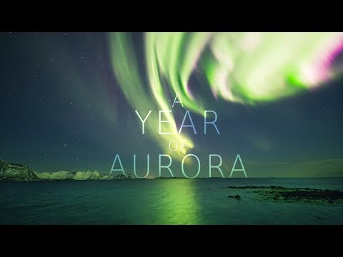 A YEAR OF AURORA - Time-lapse 4K