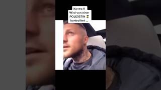 Kontras Reaktion auf die unfreundliche Polizistin #deutschrap #raptastisch #kontrak
