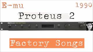 Video thumbnail for E-mu | Proteus 2 Orchestra | Factory Songs (HQ) by Simon Le Grec