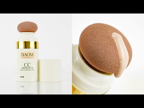 СС-крем со спонжем BAOM Bright Smooth Flawless CC Stick