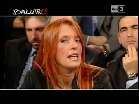 "Le cene ad Arcore?" La gaffe della Brambilla - Ballarò 08/03/2011