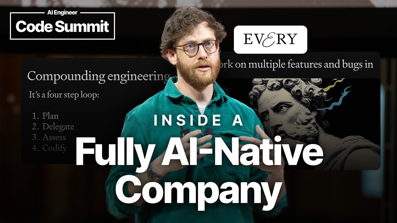 How to build an AI native company (even if your company is 50 years old) – Dan Shipper, Every