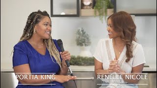 Portia King Interviews Actress/Singer, Renelle Nicole ! video
