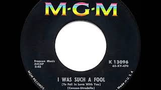 1962 HITS ARCHIVE: I Was Such A Fool - Connie Francis