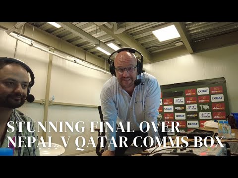 Behind the Scenes Raw Footage: Nepal’s Epic Final Over Win vs Qatar in T20 World Cup Qualifier