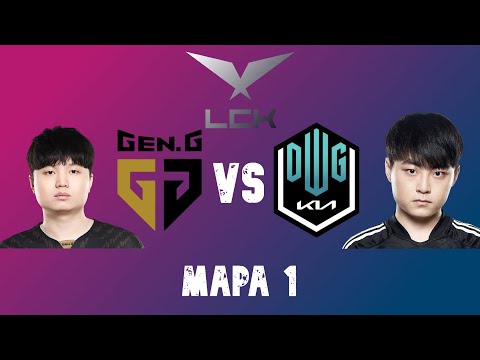 GENG VS DK LCK Summer 2021 Mapa 1 | Showmaker imparable |