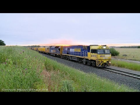 Pacific National Steel Train - PoathTV Australian Railways