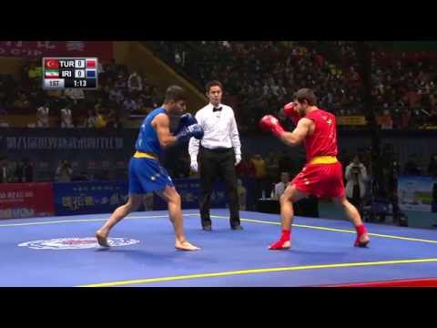 Sanda World Cup 2016 - Session 1 - Semi Finals - Chinese Commentary