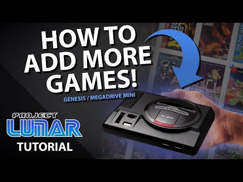 Project Lunar Tutorial For The Sega Genesis Mini - It's Finally Here!!