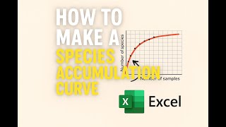 Species Accumulation Curve (SAC) Data in Excel