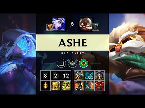 Ashe ADC vs Corki - BR Challenger Patch 25.16