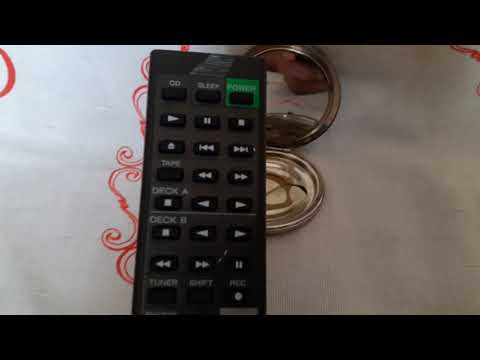 Sony RM-S100 para Audio System  Controle Remoto Original ML2021