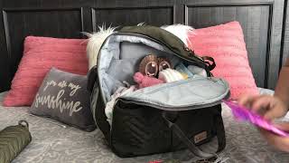 Skip Hop SUITE diaper bag in Olive Review! 🖤