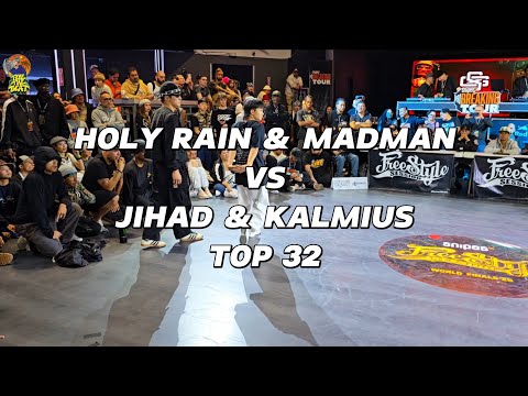 EEIGHT CREW VS JIHAD & KALMIUS-FREESTYLE SESSION 2025-TOP 32