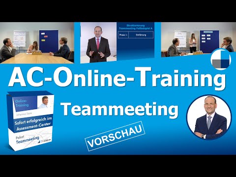 Teammeeting / Projektmeeting im Assessment Center (AC) | ANZEIGE