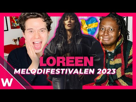 Loreen at Melodifestivalen 2023? (REACTION) 🇸🇪