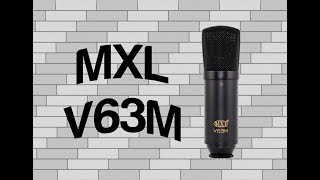 Video thumbnail for MXL V63M Condenser Microphone Review / Demo & Comparison to Rode NT1 by Obscure Mics