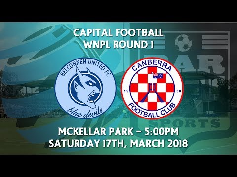 2018 Capital Football Women's NPL Round 1 - Belconnen United v Canberra FC