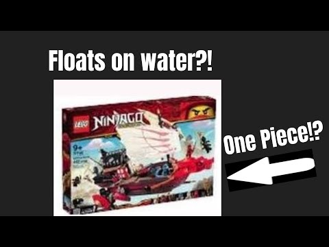 Ninjago Legacy 3 Bounty is a boat that floats!!?