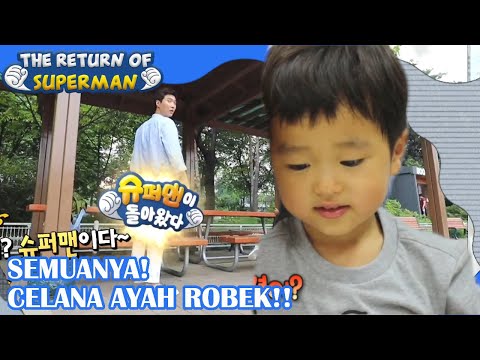 SEMUANYA! Celana Ayah ROBEK! |Nostalgia Superman|SUB INDO|170820 Siaran KBS WORLD TV|