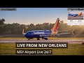 FR24 MSY New Orleans LIVE 24 7
