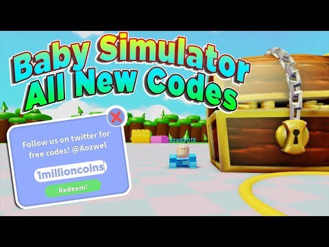 4 NEW *EPIC* CODES ROBLOX BABY SIMULATOR + 2X EVENT