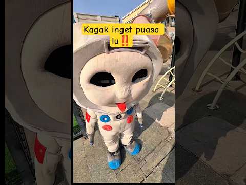 komedi badut aatronot kagak inget puasa lu⁉️#comedy #dubbing #komedi