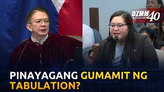 Impeachment court allows witness to use tabulation | DZMM (05 August 2026)
