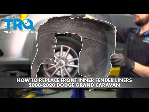 How to Replace Front Inner Fender Liners 2008-2020 Dodge Grand Caravan