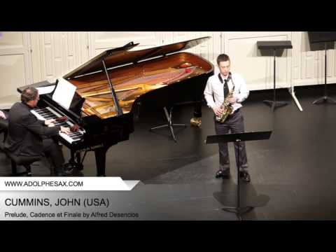 Dinant 2014 - CUMMINS, JOHN (Prelude, Cadence et Finale by Alfred Desenclos)