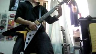 vamps  ギター　 [I GOTTA KICK START NOW]  K.A.Zパートを弾いてみた