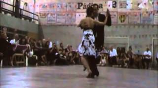 Paola Tacchetti y José Luis Ferraro. La Milonga del Morán