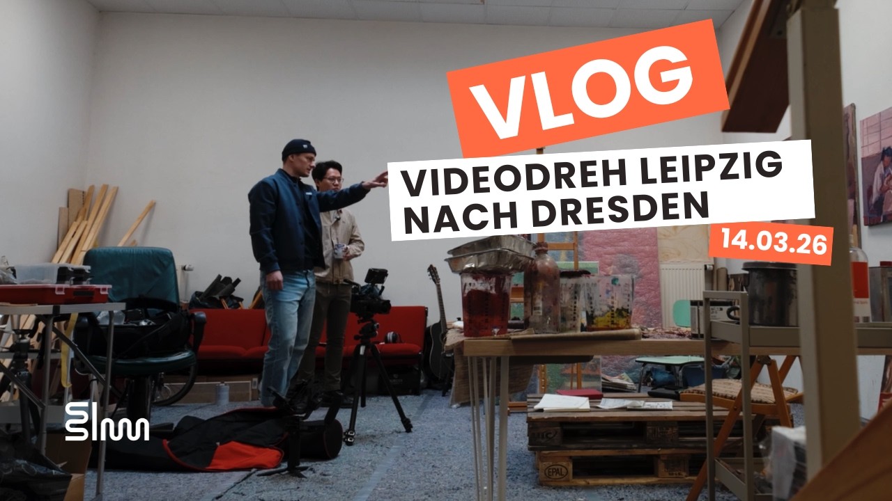 VLOG 14.03 bei Quang Minh Tran mit Eddi und Erich Reich / Studierenden-Kunstmarkt