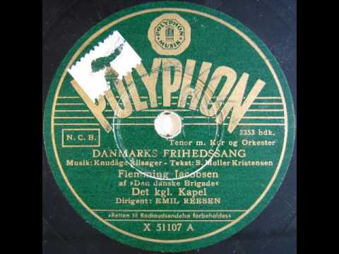 Danmarks Frihedssang - Emil Reesen og Det kongelige Kapel; Flemming Jacobsen 1945