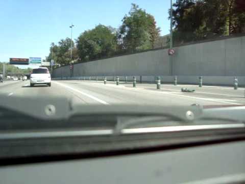 A little driving on Paris highway