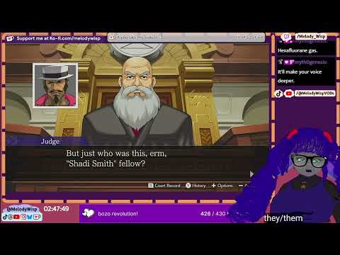 [1] long tutorial - Let's Play Apollo Justice: Ace Attorney Trilogy - VTuber First Playthrough