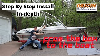 How to install a wakeboard tower