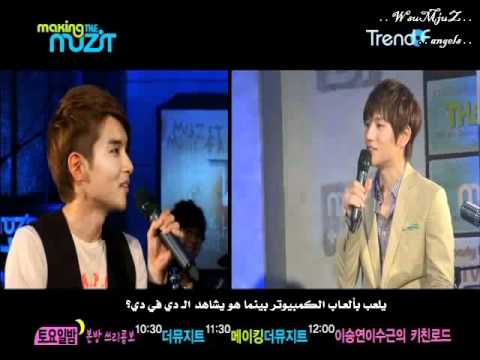 100911 The Muzit Making of  Super Junior K R Y p2
